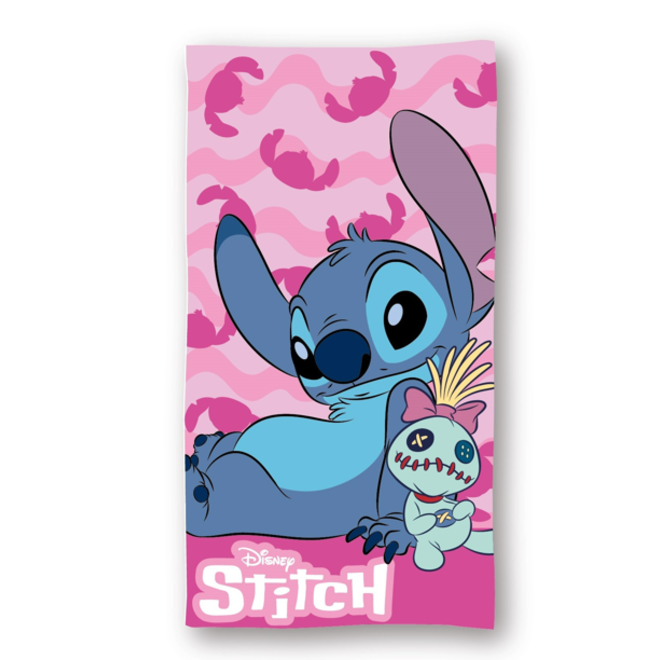 Stitch Badlaken Scrump - Sneldrogend - Disney