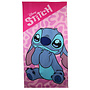 Stitch Badlaken Roze - Sneldrogend - Disney