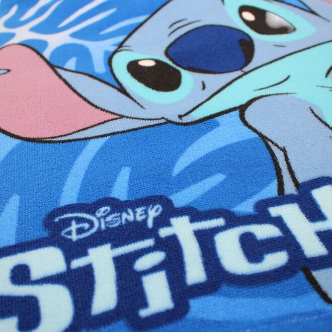Stitch Badponcho - Sneldrogend - Blauw