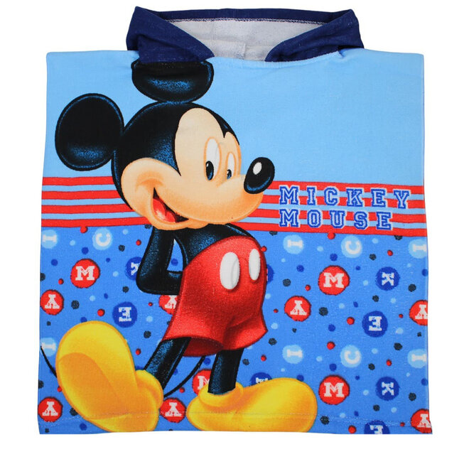 Mickey Mouse Badponcho - Sneldrogend