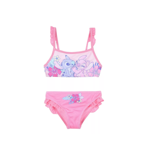 Lilo en Stitch Stitch en Angel Bikini - Disney - Roze - Maat 98 Lilo en Stitch Stitch en Angel Bikini - Disney - Roze - Maat 98