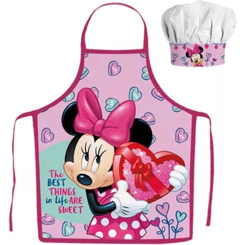 Minnie Mouse Minnie Mouse Keukenschort met Koksmuts - Disney