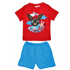 Bing Konijn Bing Konijn Shortama - Rood/Blauw