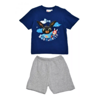 Bing Konijn Shortama - Blauw/Grijs - Maat 110/116