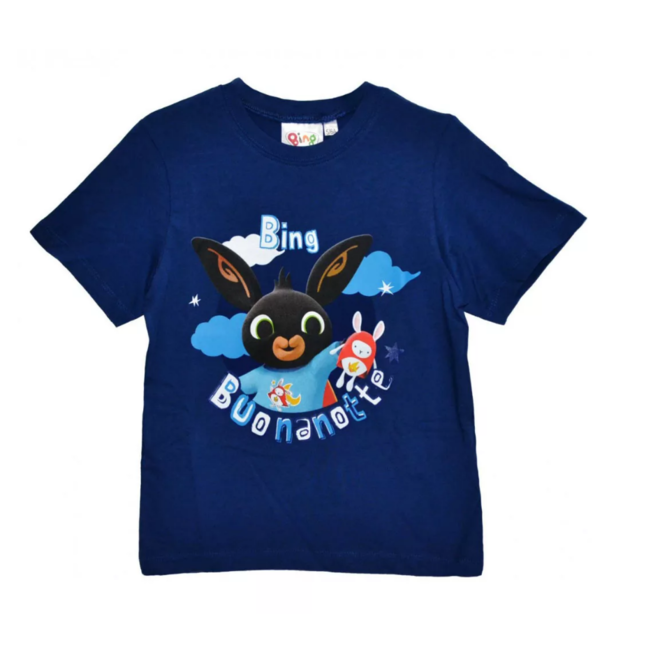 Bing Konijn Shortama - Blauw/Grijs - Maat 110/116
