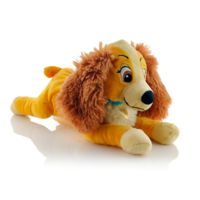 Lady pluche Knuffel met Geluid - Lady en de Vagebond