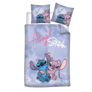 Lilo en Stitch Stitch en Angel Dekbedovertrek 140 x 200 cm - Disney
