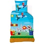 Super Mario Dekbedovertrek 140 x 200 cm - Dubbelzijdig