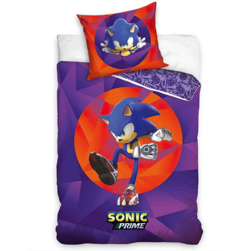 Sonic Sonic Dekbedovertrek 140 x 200 cm - Purple