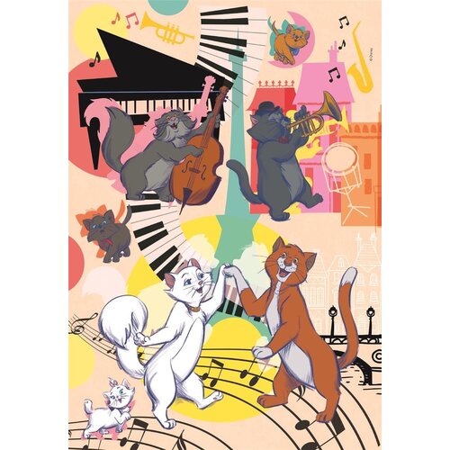 Marie Cat Aristocats Puzzel - 104 stukjes - Clementoni