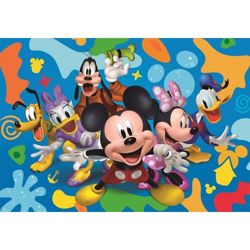 Mickey Mouse Mickey Mouse & Friends Puzzel - 104 stukjes - Clementoni Mickey Mouse Mickey Mouse & Friends Puzzel - 104 stukjes - Clementoni