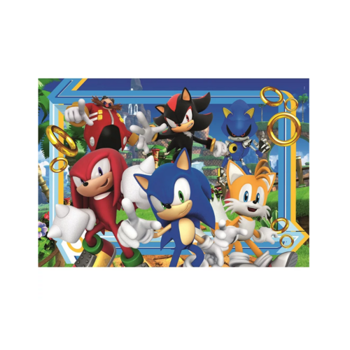 Sonic Sonic Puzzel - 180 stukjes - Clementoni Sonic Sonic Puzzel - 180 stukjes - Clementoni
