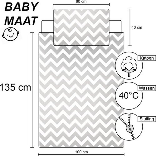 Lilo en Stitch Stitch Baby Dekbedovertrek 100 x 135 cm - Disney Lilo en Stitch Stitch Baby Dekbedovertrek 100 x 135 cm - Disney