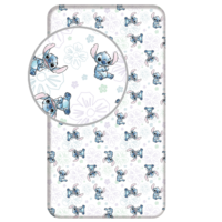 Stitch Hoeslaken Ohana 90x200 cm - Disney