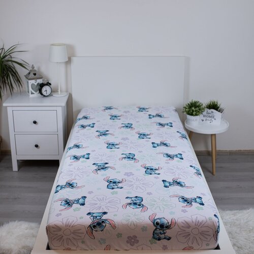 Lilo en Stitch Stitch Hoeslaken Ohana 90x200 cm - Disney Lilo en Stitch Stitch Hoeslaken Ohana 90x200 cm - Disney