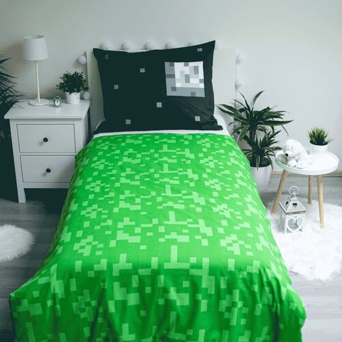 Minecraft Minecraft Dekbedovertrek 140x200 - Sleep Tight