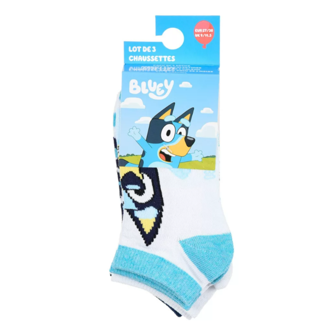 Bluey Enkel Sokken - 3 paar