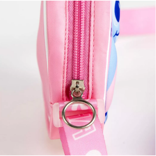 Lilo en Stitch Stitch 3D Schoudertas Roze - Disney Lilo en Stitch Stitch 3D Schoudertas Roze - Disney