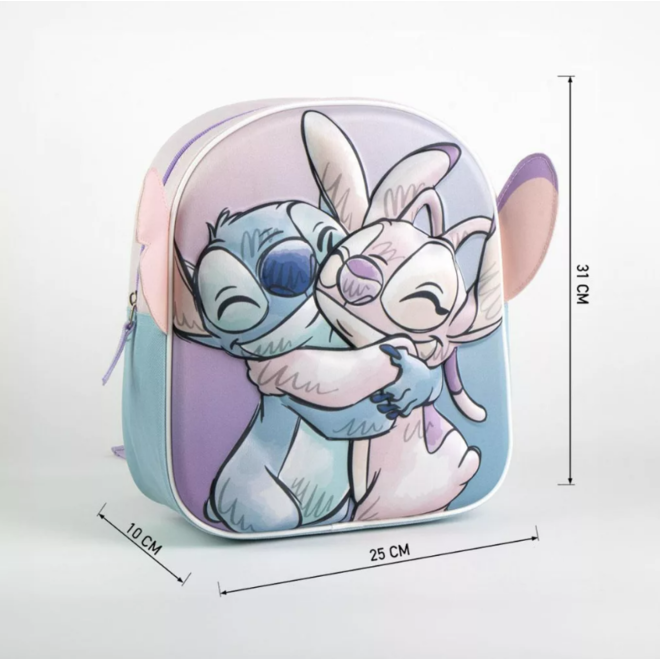 Stitch en Angel Rugzak 3D - 31 cm - Disney