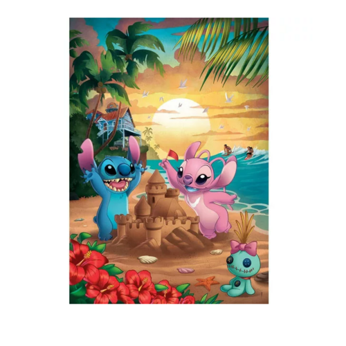 Lilo en Stitch Stitch Puzzel - 500 stukjes - Clementoni Lilo en Stitch Stitch Puzzel - 500 stukjes - Clementoni