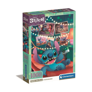 Lilo en Stitch Lilo en Stitch Puzzel - 1000 stukjes - Clementoni Lilo en Stitch Lilo en Stitch Puzzel - 1000 stukjes - Clementoni