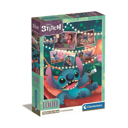 Lilo en Stitch Lilo en Stitch Puzzel - 1000 stukjes - Clementoni Lilo en Stitch Lilo en Stitch Puzzel - 1000 stukjes - Clementoni