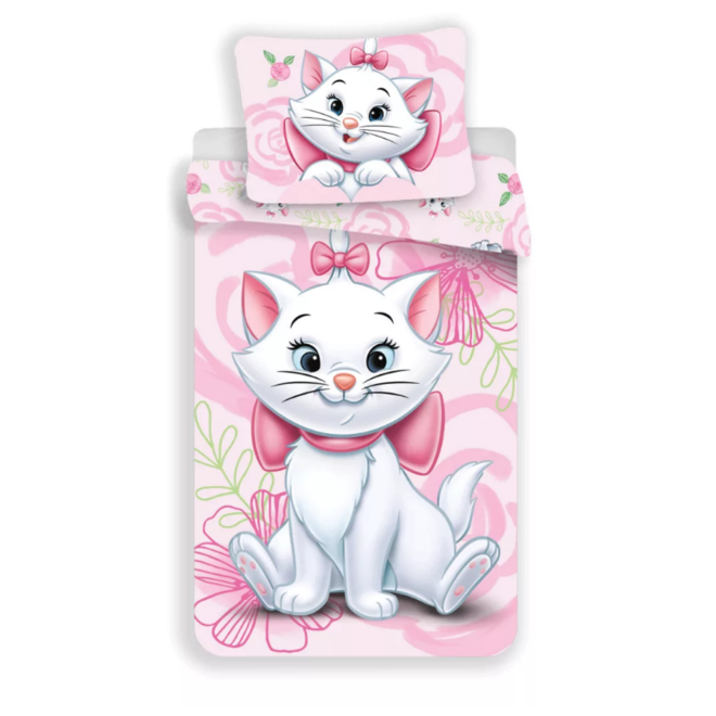Marie Cat Dekbedovertrek 140 x 200 cm - Disney