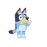 Bluey Knuffel Kussen