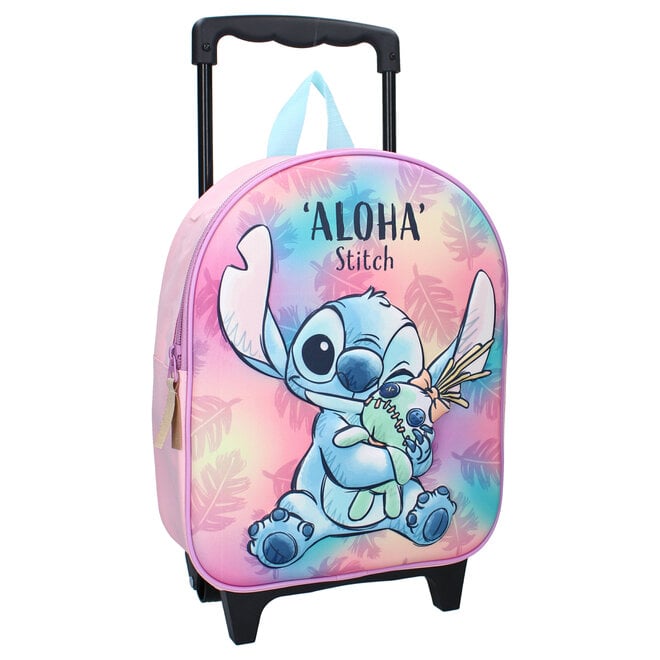 Stitch en Scrump 3D Trolley Rugzak - Disney