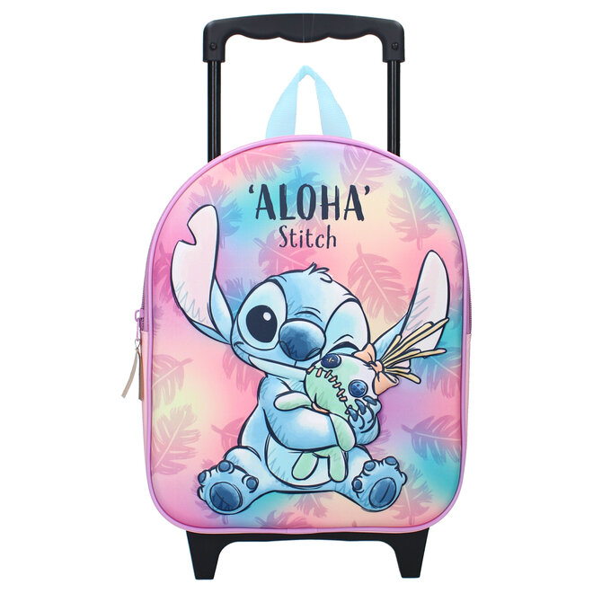 Stitch en Scrump 3D Trolley Rugzak - Disney
