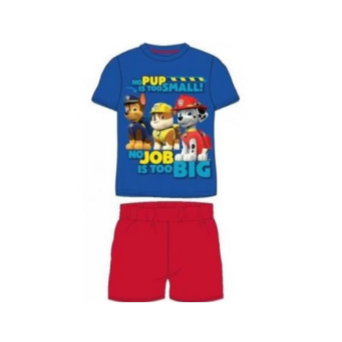 Paw Patrol Paw Patrol Shortama - Maat 128 Paw Patrol Paw Patrol Shortama - Maat 128