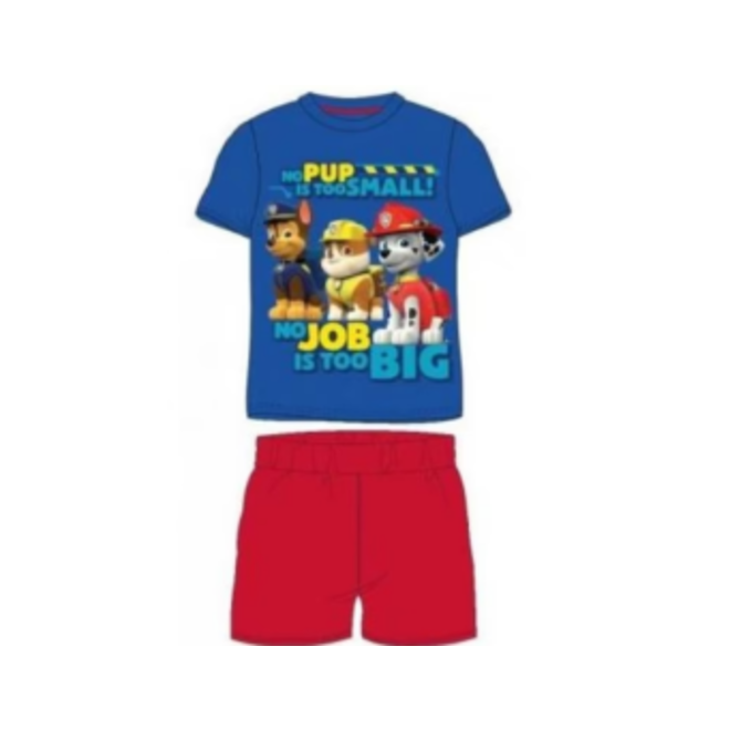 Paw Patrol Shortama - Maat 128