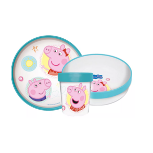 Peppa Pig Peppa Pig Kinderservies - Magnetron Peppa Pig Peppa Pig Kinderservies - Magnetron
