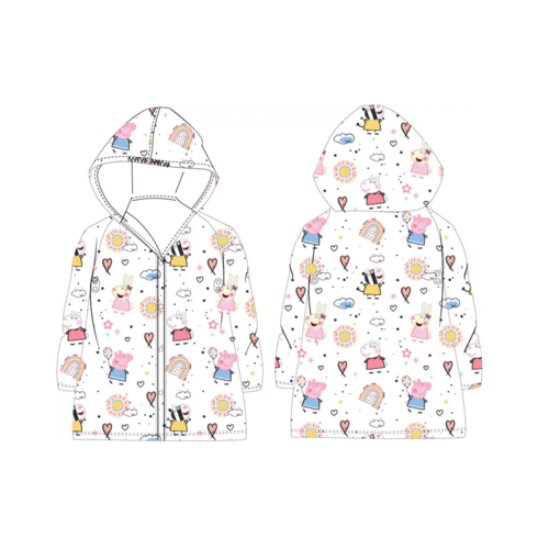 Peppa Pig Peppa Pig Regenjas - Transparant Peppa Pig Peppa Pig Regenjas - Transparant