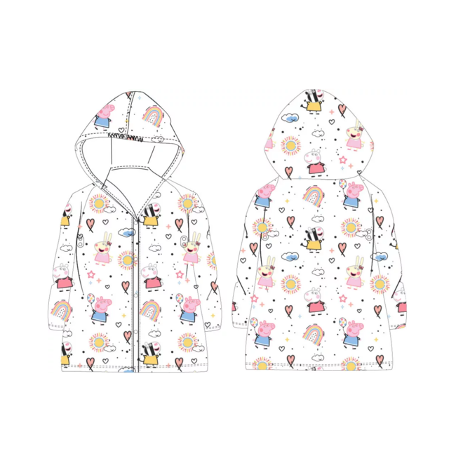 Peppa Pig Regenjas - Transparant