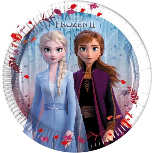 Frozen 8 Disney Frozen Gebaksbordjes - FSC