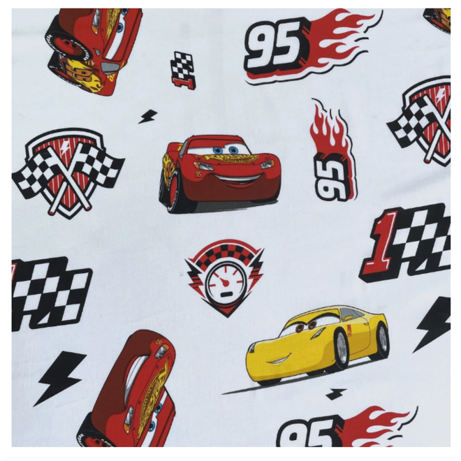 Disney Cars Hoeslaken 90x200 cm