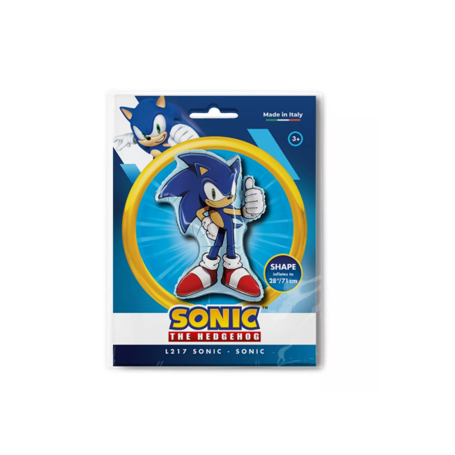 Sonic Folie Helium Ballon - 71 cm