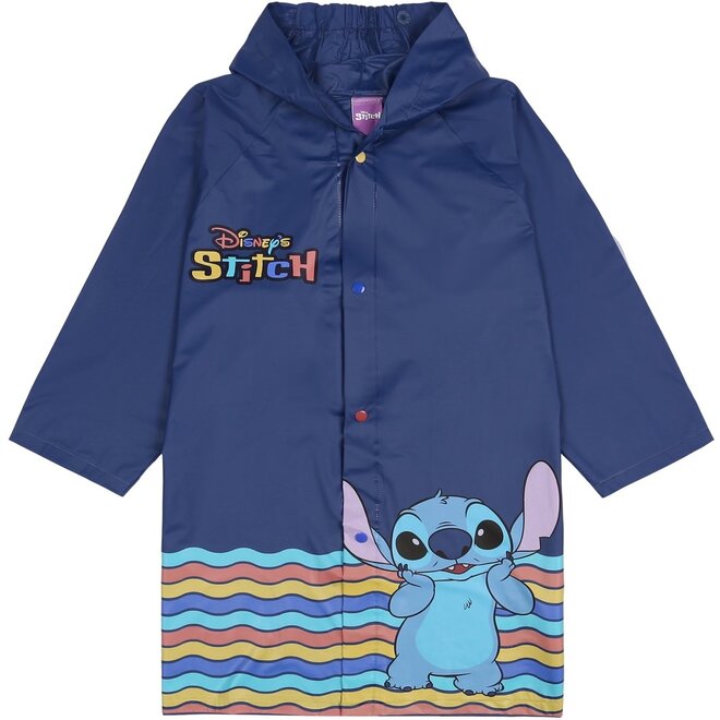 Stitch Regenjas Blauw - Disney