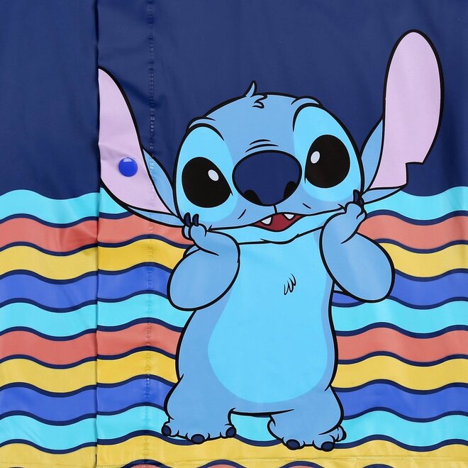 Stitch Regenjas Blauw - Disney