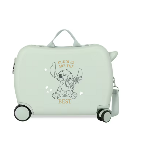 Lilo en Stitch ABS Stitch Ride-On Kinderkoffer Mint - Disney Lilo en Stitch ABS Stitch Ride-On Kinderkoffer Mint - Disney