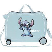 ABS Stitch Ride-On Kinderkoffer Blauw - Disney