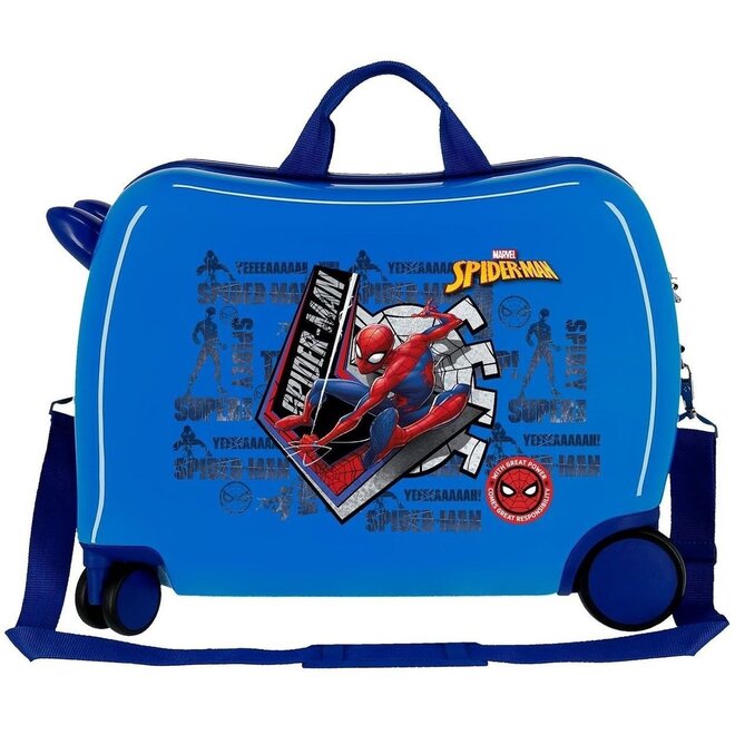 Spiderman ABS Ride-On Kinderkoffer - Marvel