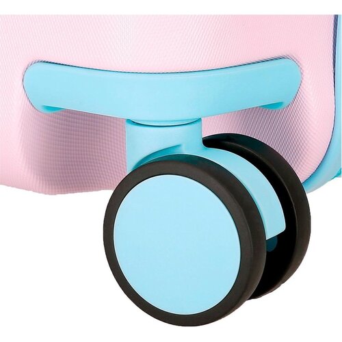 Lilo en Stitch ABS Stitch Ride-On Kinderkoffer Roze - Disney Lilo en Stitch ABS Stitch Ride-On Kinderkoffer Roze - Disney