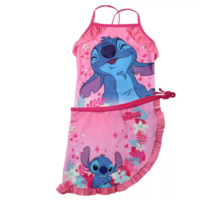 Stitch Badpak met Sarong - Disney