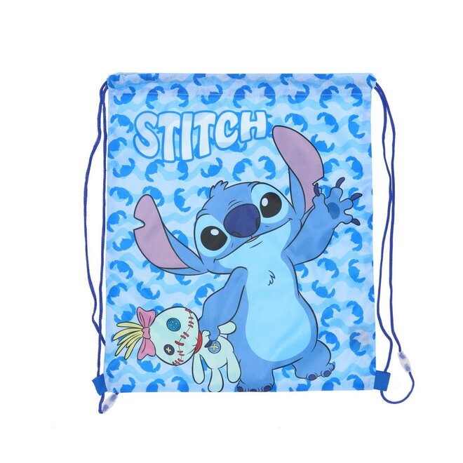Stitch Gymtas Scrump - Disney Zwemtas Blauw