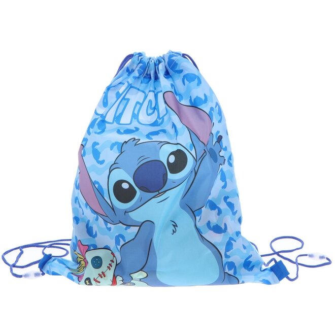 Stitch Gymtas Scrump - Disney Zwemtas Blauw