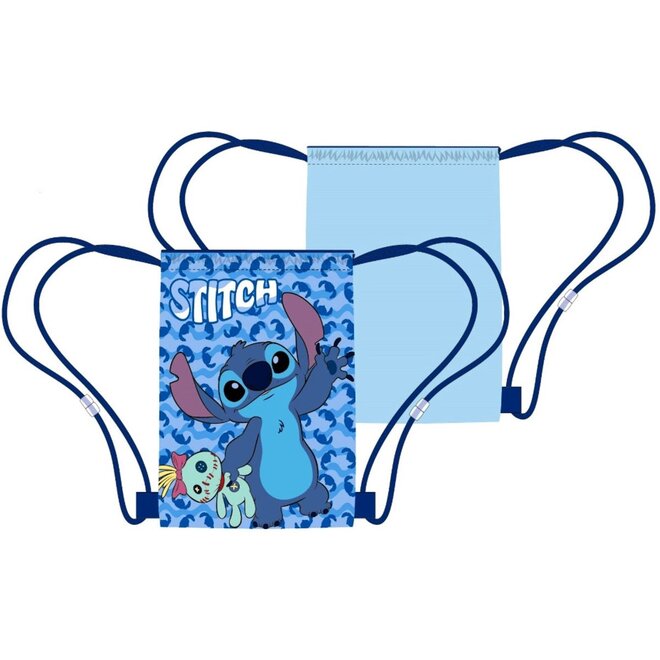 Stitch Gymtas Scrump - Disney Zwemtas Blauw