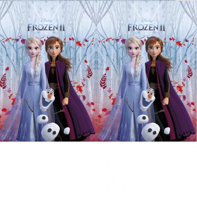 Disney Frozen Tafelkleed - Anna, Elsa en Olaf