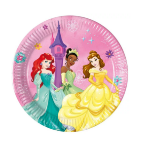 Disney Princess 8 Disney Princess Gebaksbordjes - FSC Disney Princess 8 Disney Princess Gebaksbordjes - FSC
